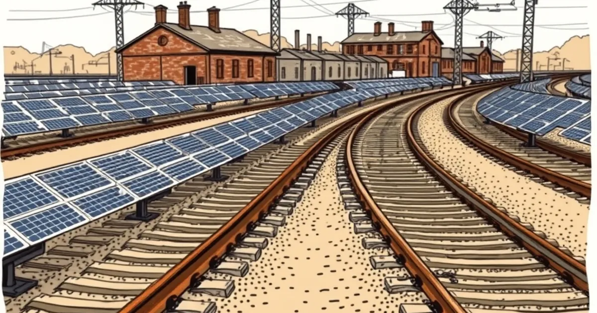Katowice's Coal Sidings Become Solar Farms Instead