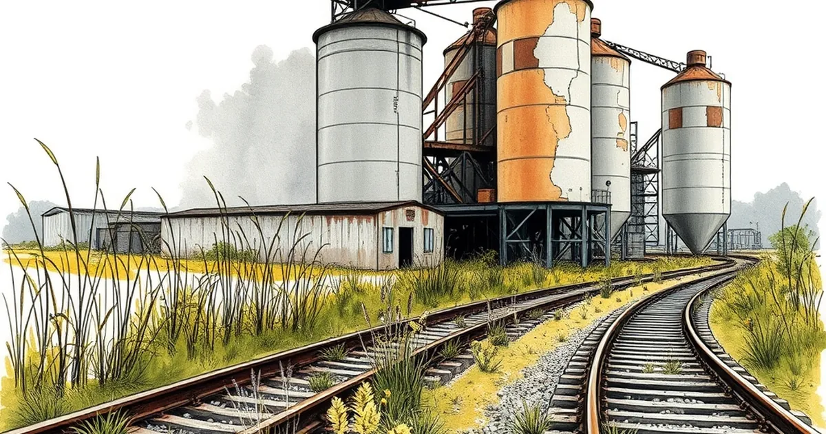 The cement terminal that outlived its railway