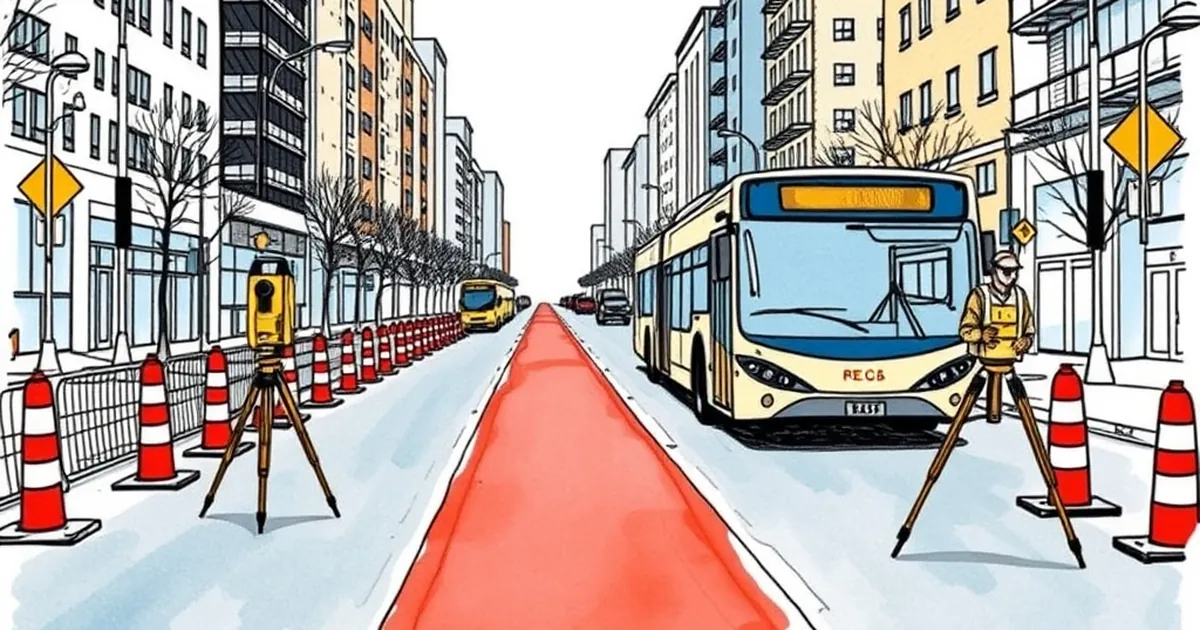 What Poland's new bus lanes cost per kilometre
